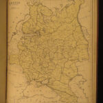 1861 RARE Gall Inglis ATLAS Geography China America Australia 31 COLOR MAPS