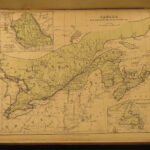 1861 RARE Gall Inglis ATLAS Geography China America Australia 31 COLOR MAPS