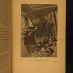 1875 Jules Verne Floating City Blockade Runners Adventure Illustrated EARLY ed