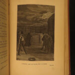 1875 Jules Verne Floating City Blockade Runners Adventure Illustrated EARLY ed