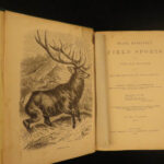 1868 HUNTING & Fishing Frank Forester Field Sports Herbert Illustrated 2v