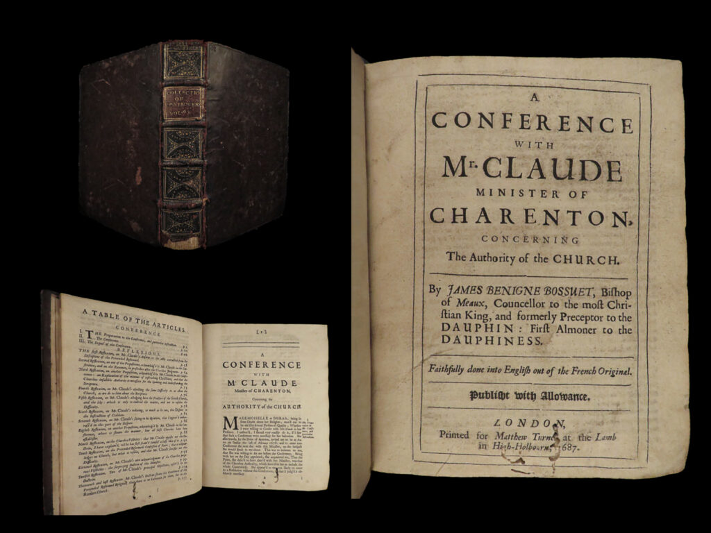 Collection of controversies. Jacques bénigne bossuet.