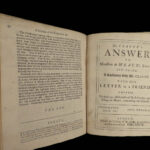 1687 Protestant v Catholic Treatises by Bossuet Payne Claude Communion 6in1