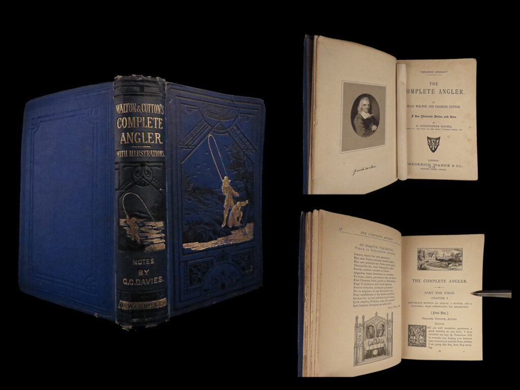 The complete angler. Cotton charles. Izaak walton.
