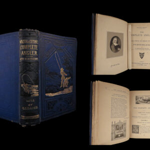 The complete angler. Cotton Charles. Izaak Walton.