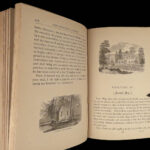 1878 FISHING Complete Angler Hunting Angling Fish Trout Cotton Walton Rivers