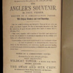 1878 FISHING Complete Angler Hunting Angling Fish Trout Cotton Walton Rivers