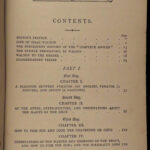 1878 FISHING Complete Angler Hunting Angling Fish Trout Cotton Walton Rivers