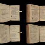 1689 HUDIBRAS English Civil War Samuel Butler Political Satire Poetry