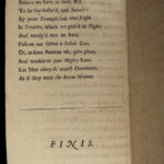 1689 HUDIBRAS English Civil War Samuel Butler Political Satire Poetry