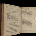 1689 HUDIBRAS English Civil War Samuel Butler Political Satire Poetry