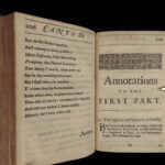 1689 HUDIBRAS English Civil War Samuel Butler Political Satire Poetry
