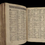 1650 GREEK Georg Pasor Bible Dictionary Lexicon London Hebrew Language 3in1