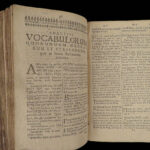 1650 GREEK Georg Pasor Bible Dictionary Lexicon London Hebrew Language 3in1