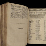 1650 GREEK Georg Pasor Bible Dictionary Lexicon London Hebrew Language 3in1