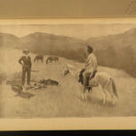 1903 Frederick Remington ART Cowboys & INDIANS Done in the Open American West