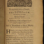 1677 Richard Baxter PURITAN Saints Everlasting Rest Bible Devotional HEAVEN