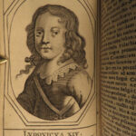 1659 Portraits of Thirty Years War France Louis XIV William II of Orange Brachel