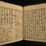 1787 Japanese Botany Illustrated Agriculture Farming Grain Nogyo Zensho Japan
