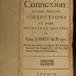 1681 Reign of James I England 1ed Connexion PIRATES Voyages English Papists LAW