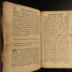 1681 Reign of James I England 1ed Connexion PIRATES Voyages English Papists LAW