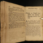1681 Reign of James I England 1ed Connexion PIRATES Voyages English Papists LAW
