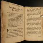 1681 Reign of James I England 1ed Connexion PIRATES Voyages English Papists LAW