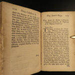 1681 1ed Connexion Reign of James I England PIRATES Voyages English Papists LAW