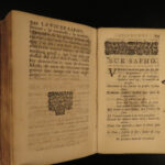 1692 GREEK Erotic Poetry 1ed Sappho & Anacreon Classical Longepierre French
