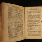 1692 GREEK Erotic Poetry 1ed Sappho & Anacreon Classical Longepierre French