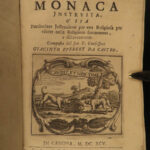1695 La Monaca Instruita Italian Monastics Manual NUNS Prayer Genoa Epebert
