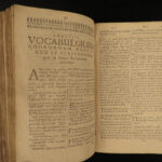 1650 GREEK Georg Pasor Bible Dictionary Lexicon London Hebrew Language 3in1