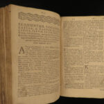 1650 GREEK Georg Pasor Bible Dictionary Lexicon London Hebrew Language 3in1