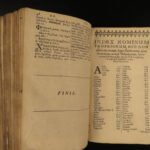 1650 GREEK Georg Pasor Bible Dictionary Lexicon London Hebrew Language 3in1