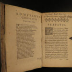 1622 Douay 1ed MARTIAL Epigrams Roman Poetry Natural History Xenia Apophoreta