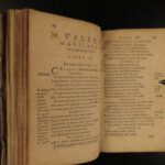 1622 Douay 1ed MARTIAL Epigrams Roman Poetry Natural History Xenia Apophoreta