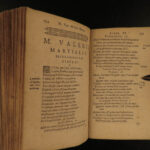 1622 Douay 1ed MARTIAL Epigrams Roman Poetry Natural History Xenia Apophoreta