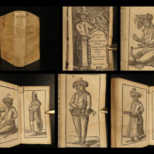 1633 PERSIA 1ed Middle East Arabic Islam History Costume de Laet Iran Elzevier