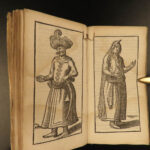 1633 1ed PERSIA Middle East Arabic Islam History Costume de Laet Iran Elzevier