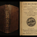 1683 Maxims of Saint Ignatius Loyola + Jesuit Saint Francis Xavier Sentiments