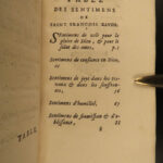 1683 Maxims of Saint Ignatius Loyola + Jesuit Saint Francis Xavier Sentiments