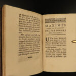 1683 Maxims of Saint Ignatius Loyola + Jesuit Saint Francis Xavier Sentiments