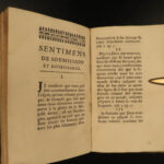 1683 Maxims of Saint Ignatius Loyola + Jesuit Saint Francis Xavier Sentiments