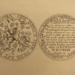 1687 1ed COINS Bizot Holland Medals Numismatics Naval Battles Ships England Kings