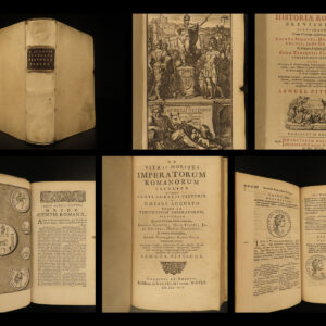 1696 Aurelius Victor Historia Romana Augustus Caesar Theodosius Dutch Pitiscus