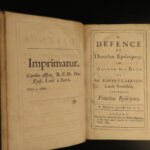 1691 Great Ejection Act 1662 1ed Maurice Diocesan Episcopacy Anglican Bishops