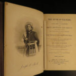 1870 America INDIANS Oregon Rocky Mountains Yellowstone River of West Victor