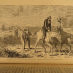 1870 America INDIANS Oregon Rocky Mountains Yellowstone River of West Victor