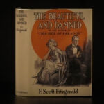1922 F Scott Fitzgerald 1st ed The Beautiful & Damned Jazz Age America CLASSIC