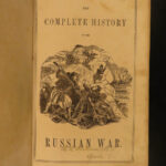 1856 1ed Sebastopol Russian War CRIMEA Color MAP RUSSIA Battle Military Russell